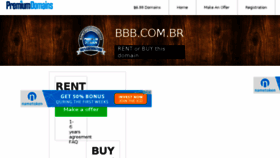 What Bbb.com.br website looked like in 2017 (6 years ago)
