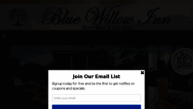 What Bluewillowinn.com website looked like in 2017 (6 years ago)