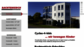 What Bachtenkirch.com website looked like in 2017 (6 years ago)