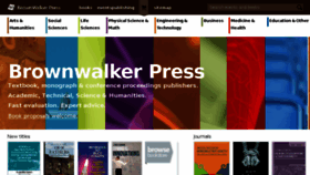 What Brownwalker.com website looked like in 2017 (6 years ago)