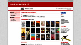What Boekenruilen.nl website looked like in 2017 (6 years ago)