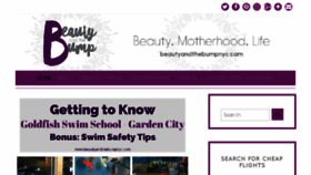 What Beautyandthebumpnyc.com website looked like in 2017 (6 years ago)