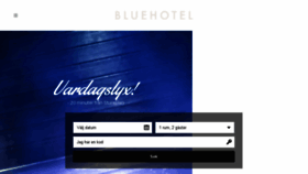 What Bluehotel.se website looked like in 2017 (6 years ago)