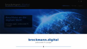 What Brockmann.digital website looked like in 2017 (6 years ago)
