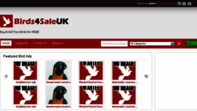 What Birds4saleuk.co.uk website looked like in 2017 (6 years ago)