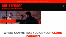 What Bulletproof.net.au website looked like in 2017 (6 years ago)