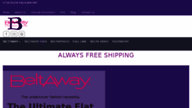 What Beltaway.com website looked like in 2017 (6 years ago)