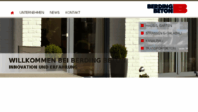 What Berdingbeton.de website looked like in 2017 (6 years ago)