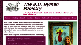 What Bdhyman.com website looked like in 2017 (6 years ago)