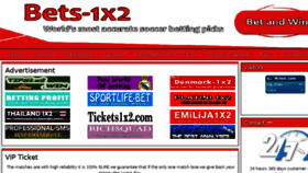 What Bets-1x2.com website looked like in 2017 (6 years ago)