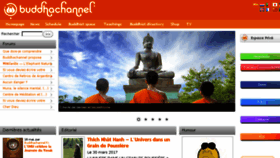 What Buddhachannel.tv website looked like in 2017 (6 years ago)
