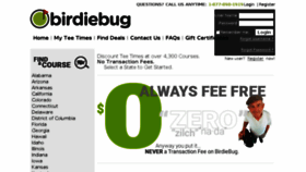 What Birdiebug.com website looked like in 2017 (6 years ago)