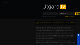 What Billing.utgard.tv website looked like in 2017 (6 years ago)