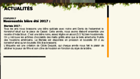 What Brasseriethiriez.com website looked like in 2017 (6 years ago)