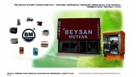 What Beysanmutfak.com.tr website looked like in 2017 (6 years ago)