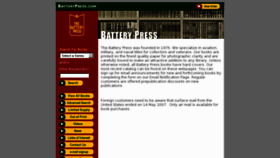 What Batterypress.com website looked like in 2017 (6 years ago)