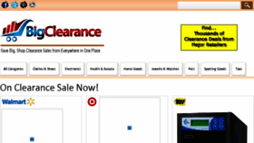 What Bigclearance.com website looked like in 2017 (6 years ago)
