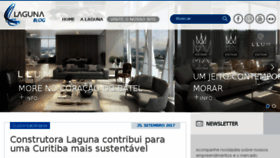 What Blog.construtoralaguna.com.br website looked like in 2017 (6 years ago)