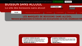 What Boisson-sans-alcool.com website looked like in 2017 (6 years ago)