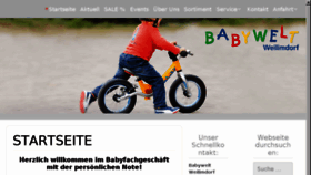 What Babywelt-weilimdorf.de website looked like in 2017 (6 years ago)