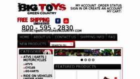 What Bigtoysgreencountry.com website looked like in 2017 (6 years ago)