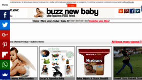 What Buzznewbaby.com website looked like in 2017 (6 years ago)