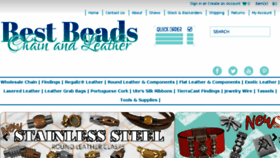 What Bestbeads.com website looked like in 2017 (6 years ago)