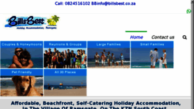 What Billsbest.co.za website looked like in 2017 (6 years ago)