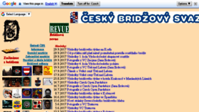 What Bridgecz.cz website looked like in 2017 (6 years ago)