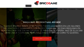 What Bricogame.es website looked like in 2017 (6 years ago)