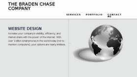 What Bradenchase.com website looked like in 2017 (6 years ago)