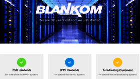 What Blankom.de website looked like in 2017 (6 years ago)