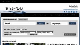 What Blairfieldrealty.com website looked like in 2017 (6 years ago)