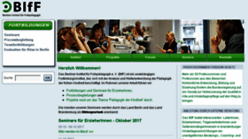 What Biff.eu website looked like in 2017 (6 years ago)