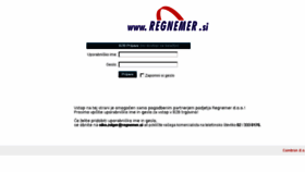 What B2b.regnemer.si website looked like in 2017 (6 years ago)
