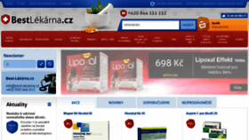 What Best-lekarna.cz website looked like in 2017 (6 years ago)