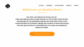What Blackfoot-beach.de website looked like in 2017 (6 years ago)