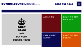 What Buyingacouncilhouse.co.uk website looked like in 2017 (6 years ago)