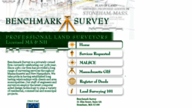 What Benchmarksurvey.com website looked like in 2017 (8 years ago)