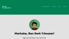 What Berkyilmazer.net website looked like in 2017 (6 years ago)