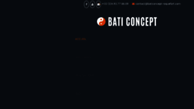 What Baticoncept-roquefort.com website looked like in 2017 (6 years ago)