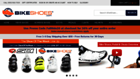 What Bikeshoes.com website looked like in 2017 (6 years ago)