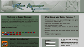 What Buzzer-manager.com website looked like in 2017 (6 years ago)