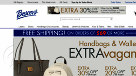 What Boscovs.com website looked like in 2017 (6 years ago)