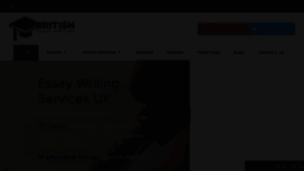 What Britishessaywriters.co.uk website looked like in 2017 (6 years ago)