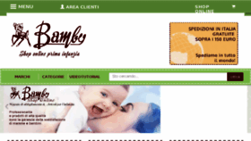 What Bambytorino.it website looked like in 2017 (6 years ago)