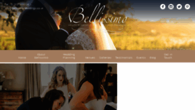 What Bellissimo-weddings.co.uk website looked like in 2017 (6 years ago)