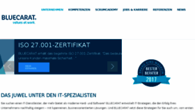 What Bluecarat.de website looked like in 2017 (6 years ago)
