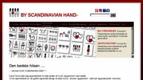 What Byscandinavianhand.com website looked like in 2017 (6 years ago)