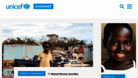 What Blogs.unicef.org website looked like in 2017 (6 years ago)